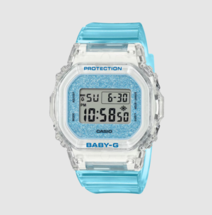 BABY-G Glitter Colors BGD-565GC-2 Skeleton Blue Watch