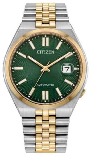 Citizen TSUYOSA 60 NK0024-54X green dial automatic watch