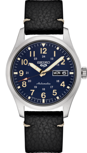 Seiko SRPG39 watch with blue dial