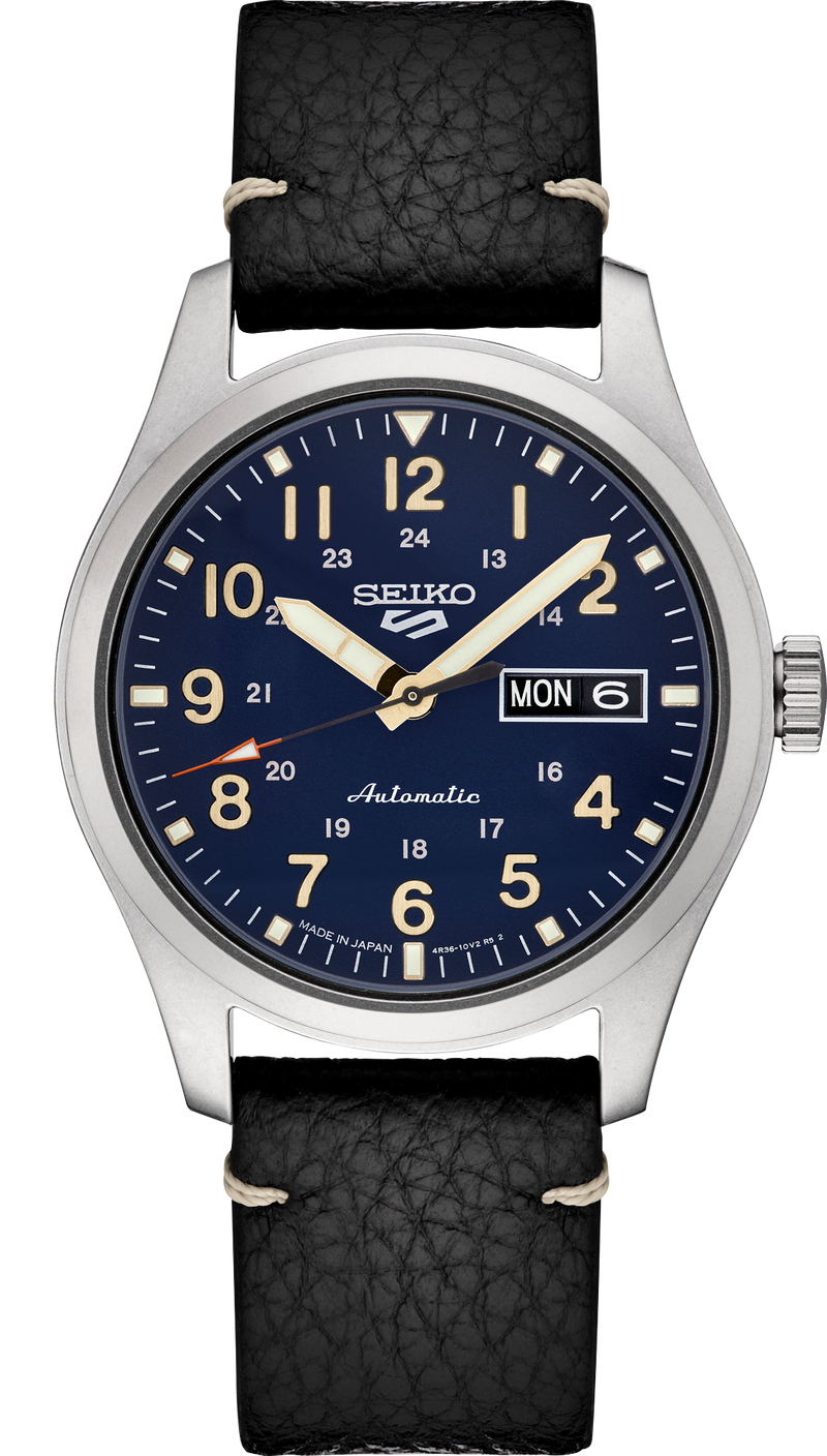 Seiko SRPG39 watch with blue dial