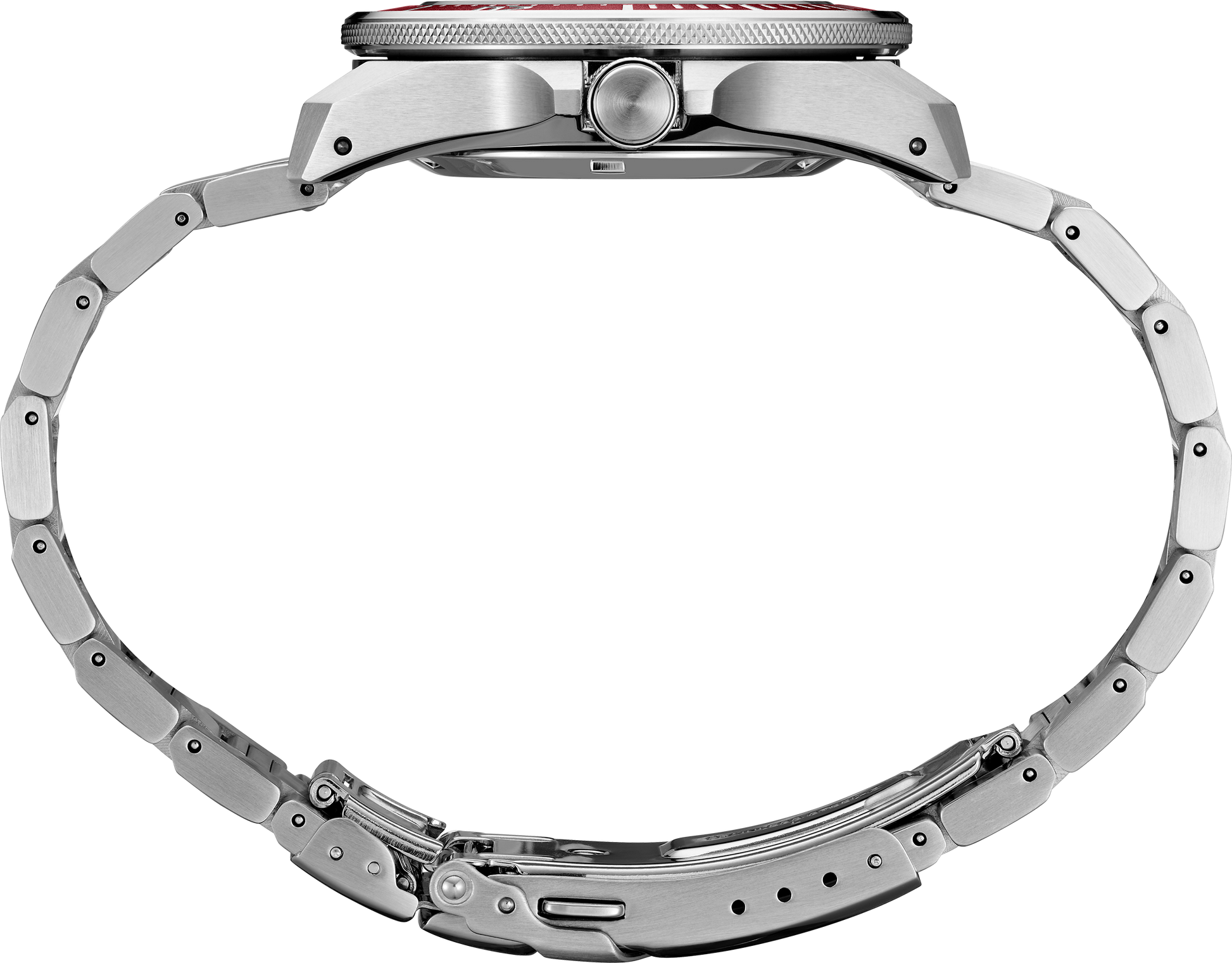 Seiko SRPL11 red dial Prospex diver – view 2