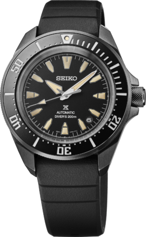 Seiko SRPL15 black dial Prospex diver – view 1