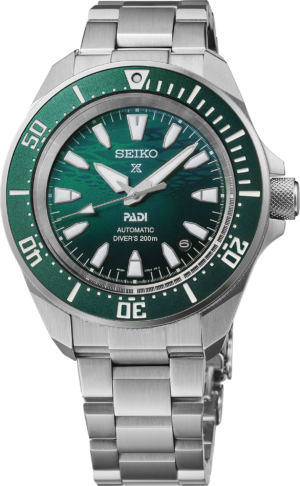 Seiko SRPL53 green dial Prospex diver – view 1