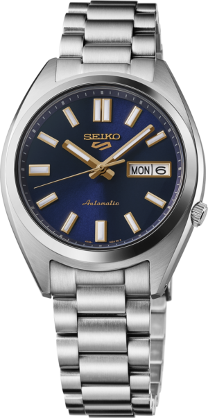Seiko SRPL55 watch with blue dial