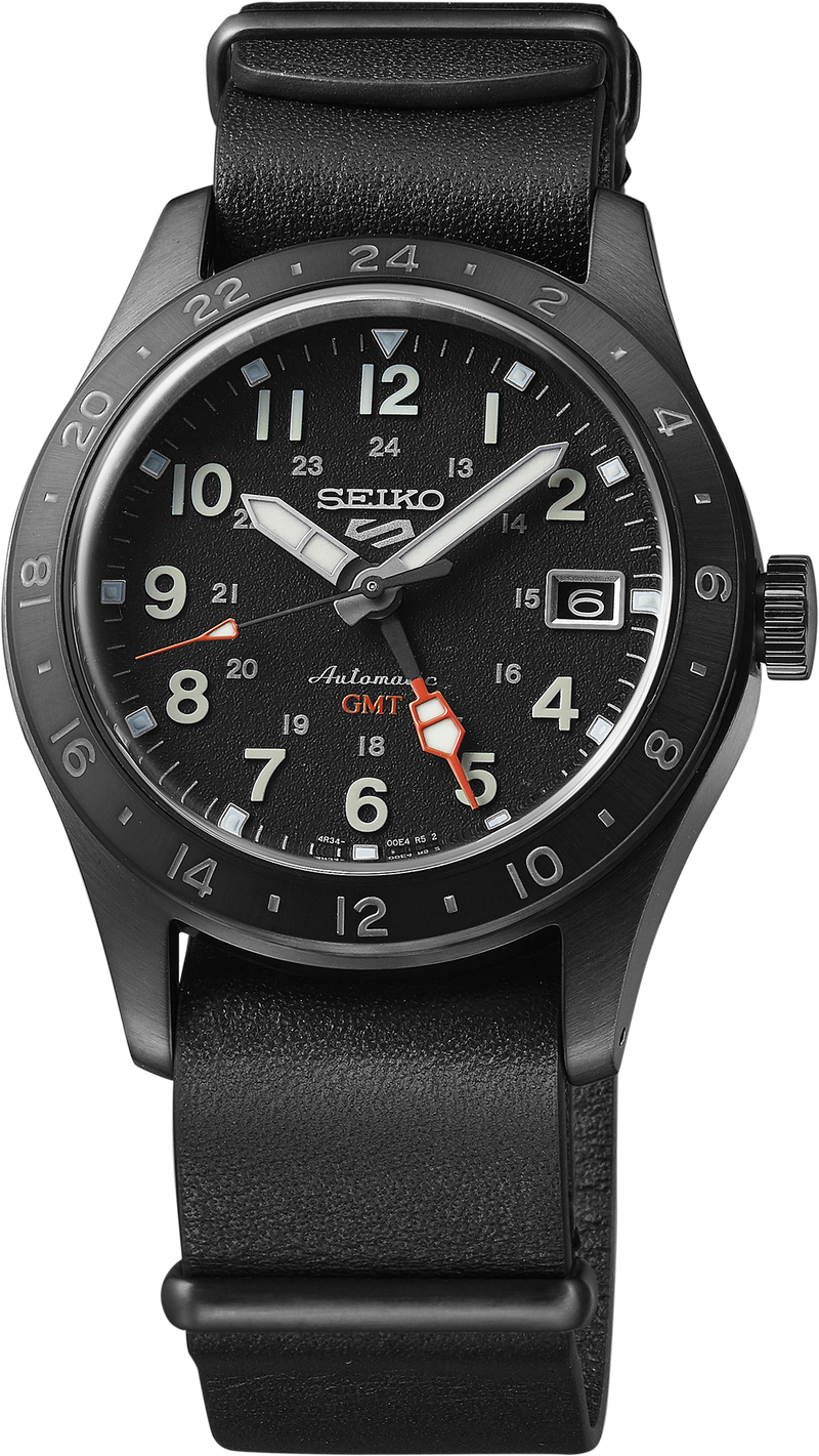 Seiko SSK025 watch with black dial