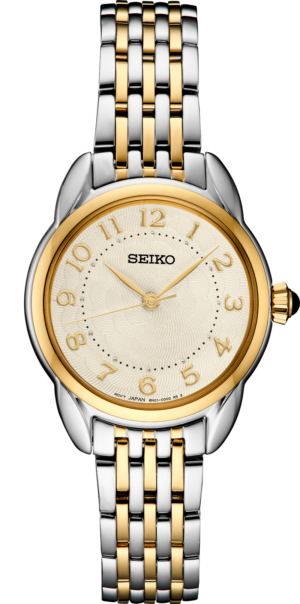 Seiko SUR562 watch with ivory dial