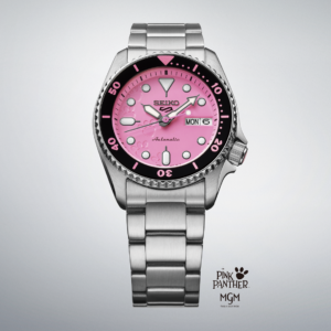 Seiko 5 Sports Pink Panther Limited Edition SRPM07 automatic watch